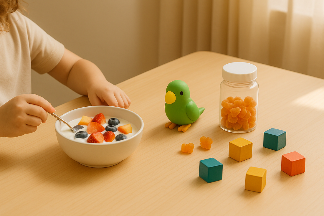 “Snack Time Meets Playtime: A Daily Routine that Works”