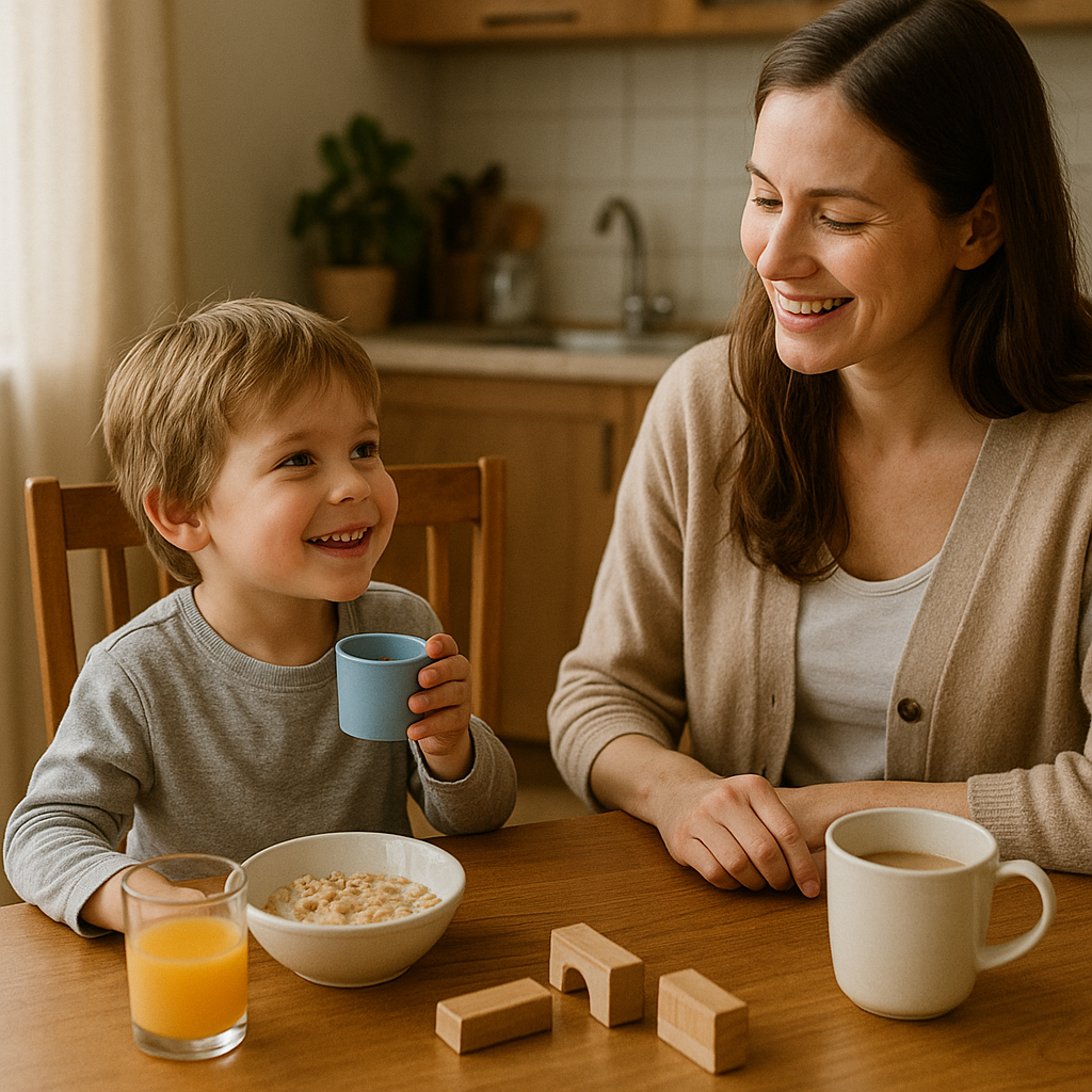 At the Table: Building a Healthy Routine with Supplements and Smiles