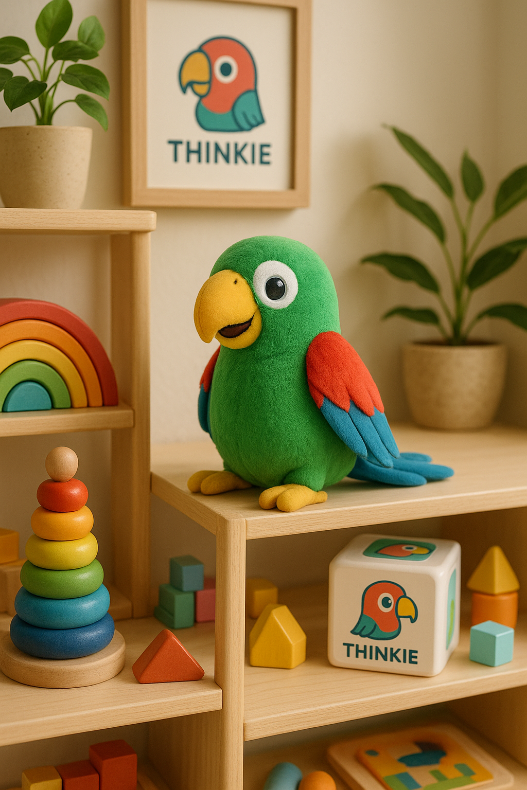 “Meet Pako! The Story Behind Thinkie’s Parrot Mascot”