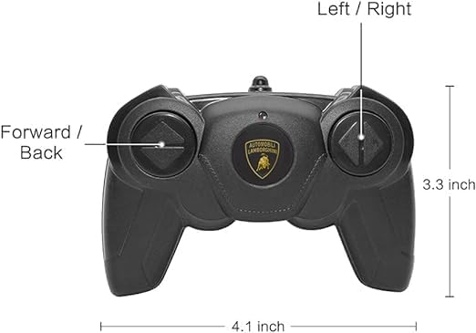 PowerTRC Remote Control Car Electric Licensed Lambo Huracan with 2.4Ghz | 1:24 Scale Radio RC Super Sport Racing Hobby Model Toy for Boys, Girls, and Adults | Perfect Birthday Idea Gift