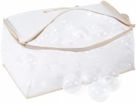 MoonxHome Ball Pit Balls for Toddlers, BPA Free Crush Proof Plastic Toy Balls for Ball Pit, Children's Pool Water Toys, Macaron Ocean Balls for Play Tent 2.15 Inch Pack of 100…