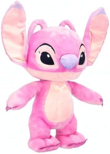 KIDS PREFERRED Disney Baby Lilo & Stitch Angel Soft Huggable Stuffed Animal Cute Plush Toy for Toddler Boys and Girls, Gift for Kids, Pink Angel 15 Inches