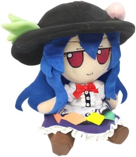Anime Hinanawi Tenshi Fumo Plush Toy Doll Stuffed Plushie Project Figure Pillow Girls 20cm (Hinanawi Tenshi)