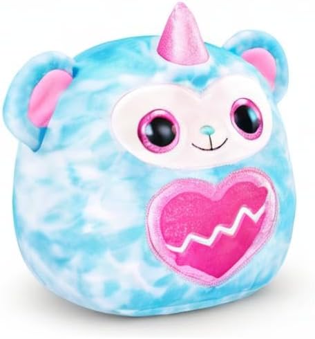 Rainbocorns Eggzania Mini Mania Monkey Plush Surprise Unboxing with Animal Soft Toy, Idea for Girls with Imaginary Play by ZURU