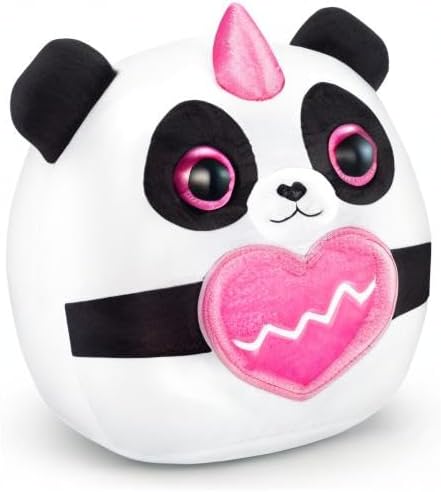 Rainbocorns Eggzania Mini Mania Panda Plush Surprise Unboxing with Animal Soft Toy, Idea for Girls with Imaginary Play by ZURU