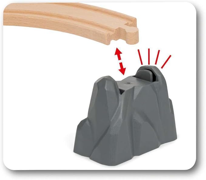 BRIO World 33988 Nordic Animal Set | Premium Wooden Toy Train Set for Kids | Interactive Fun | Compatible with Other BRIO Sets | FSC Certified, Sustainable Toy