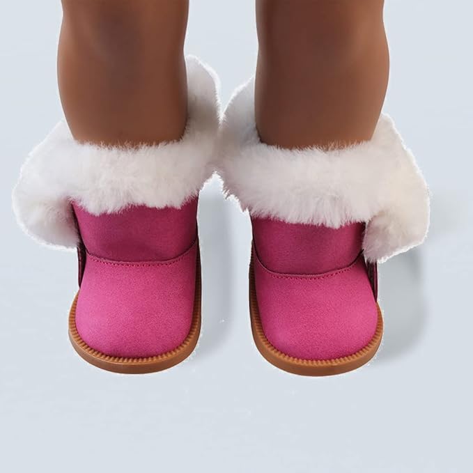 10 Pairs of 18 Inch Doll Shoes - 2.75in Boots, Dance Shoes, Sandals, Casual and Canvas Shoes Fit for 18" American Girl Doll Accessories