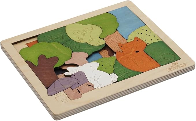 Woodlands Puzzle for Kids | 33 Piece Jigsaw Puzzle for Pre-School Kids | Learning and Educational Toy Gift for Boys & Girls 3 Years and Above