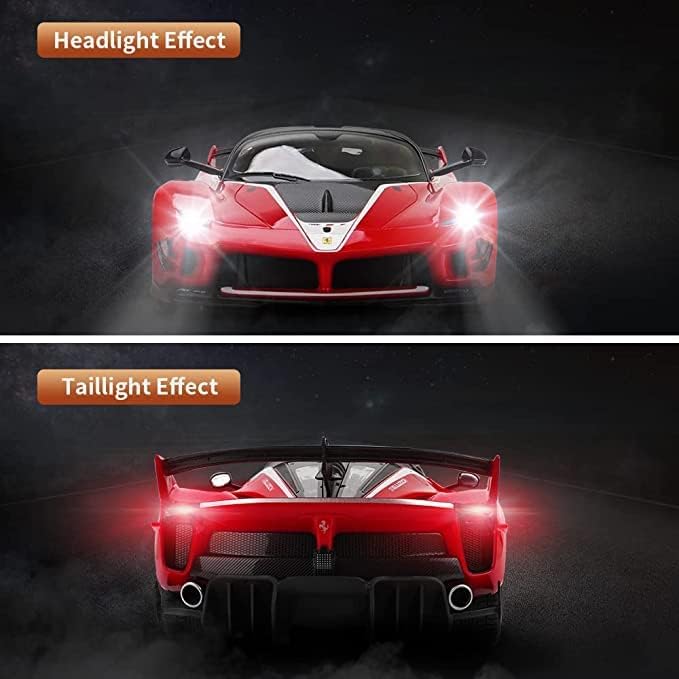 100 CLASSIC Officially Licensed RC Ferrari LaFerrari Remote Control RC Car Series 1:14 Scale Full Function Electric Sport Racing Hobby Toy Car (79200Red, 1:14)