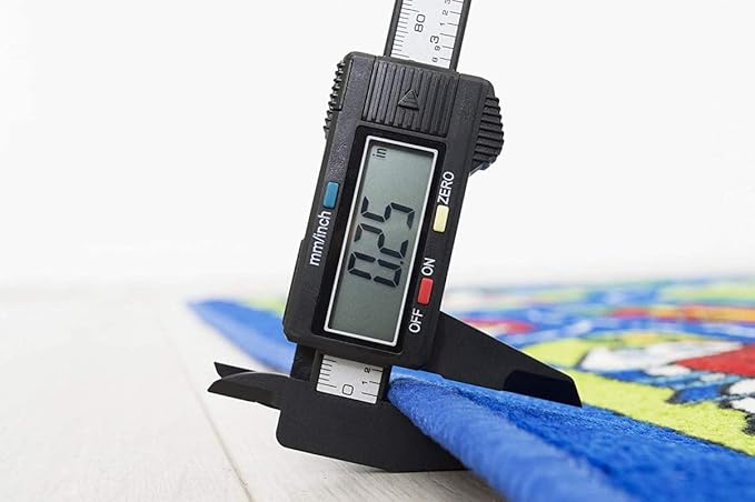 Kids Rug Children Area Rug - Non Skid Gel Backing (8' X 11')