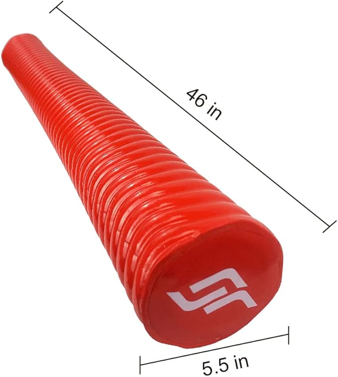 IMMERSA Jumbo Swimming Pool Noodles, Premium Soft Water-Based Vinyl Coating and UV Resistant Foam Noodles for Swimming and Floating, Lake Floats, Pool Floats for Adults and Kids.