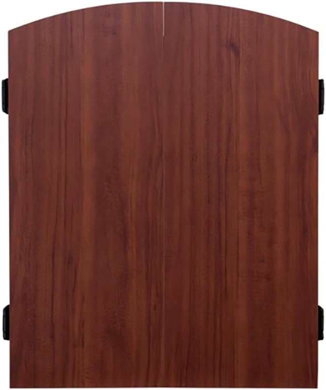 Arachnid Cricket Maxx 1.0 Electronic Dartboard Cabinet Set - Walnut Finish Doors - 34 Game Types with 183 Variations - Up to 8 Players - Includes Six Soft Tip Darts