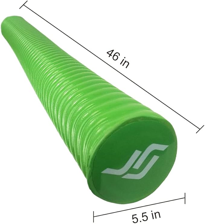 IMMERSA Jumbo Swimming Pool Noodles, Premium Soft Water-Based Vinyl Coating and UV Resistant Foam Noodles for Swimming and Floating, Lake Floats, Pool Floats for Adults and Kids.