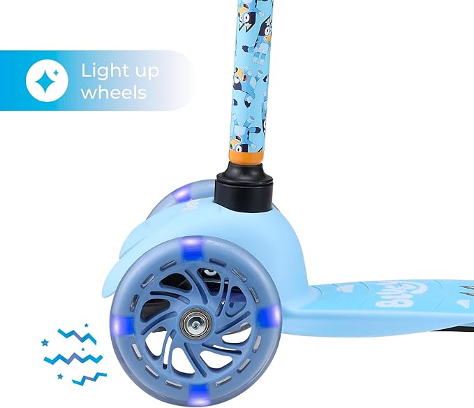Scooter for Kids Ages 3-5 - Extra Wide Deck & Light Up Wheels, Self Balancing Kids Toys for Boys & Girls, Choose Your Favorite Character