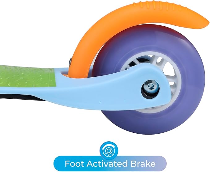 Scooter for Kids Ages 3-5 - Extra Wide Deck & Light Up Wheels, Self Balancing Kids Toys for Boys & Girls, Choose Your Favorite Character