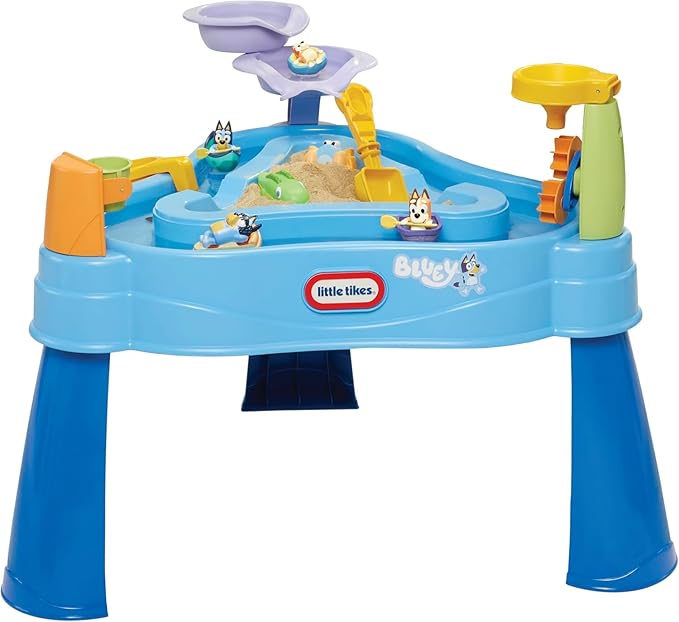 Little Tikes Bluey Water Table with 6 Accessories & Characters - Full Set (727382)