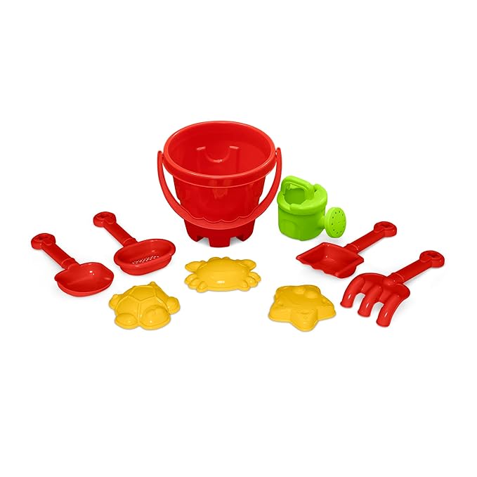 Disney Mickey Mouse Water Table by Delta Children| 3-Tier Water Play Table with 11-Piece Toy Set | Water Sensory Table + Summer Beach Toys for Outside Backyard for Toddlers Ages 2+, Blue