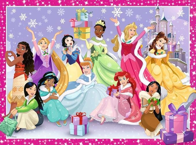 Ravensburger - Disney Princess Puzzle, Jigsaw Puzzle for Kids 8+ Years, Educational and Stimulating Game, 200 Piece Jigsaw Puzzle XXL