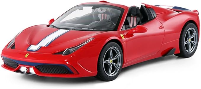 Rastar RC Car | Radio Remote Control Car 1/14 Scale Ferrari 458 Special A, Model Toy Car for Kids, Auto Open & Close, Red