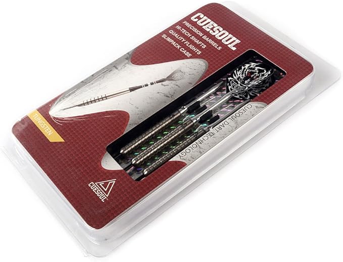 CUESOUL Tungsten Steel Tip Darts- Precise Barrels 18 19 21 24 Grams