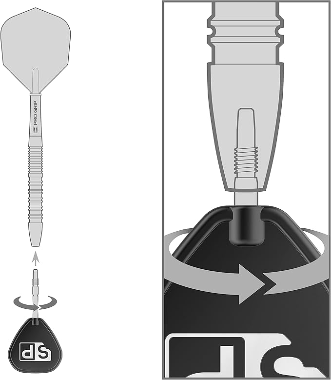 TARGET Darts Dimitri Van den Bergh Dream Maker G1 90% Tungsten Swiss Point Steel Tip Darts Set
