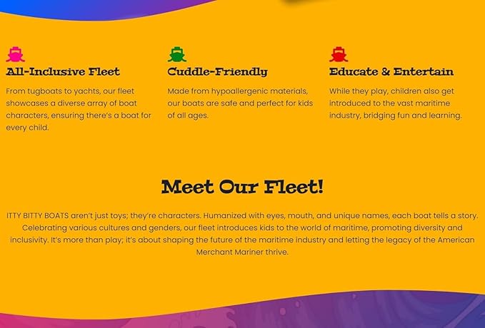 ITTY Bitty Boats - Educational Bath Toy for Toddlers 1-5, Bath Toy for Kids Ages 1-5, Pool Toy for Toddlers 1-5, Learning Toy for Toddler Girls and Boys (Tug Boat (Pink))