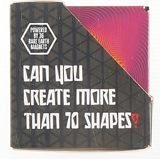 SHASHIBO Shape Shifting Box - STEM Magnetic Fidget Cube That Transforms Into Over 70 Shapes, Download Fun in Motion Toys Mobile App (Optical Ilusion)