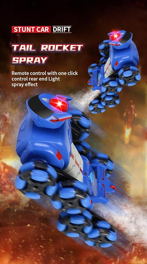 ATHLERIA 8WD Gesture Sensing Rc Stunt Car Toys for Boy Age 8-13,Hand Remote Control Cars,Coolest Christmas Birthday Present Ideas for Boys Girls Kids Teens Age 8 9 10 11 12 13+ Year