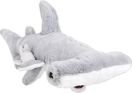 Mom and Baby Stuffed Animals for Boys & Girls, Safari Baby Shower Decorations, Nursery Decor, Zoo Animal for Toddlers, Quality Realistic Toy for Kids, Cute, Soft, Huggable, Squeezable (20" Hammerhead)