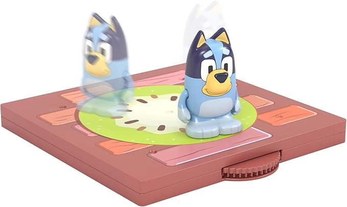 Tile Town Bluey Heeler Home Magnetic Tiles Playset – 46-Piece STEM Building Set, Includes Magnetic Bluey & Bingo Figures, Action Tiles, Creative Construction Toy for Kids Ages 3+ Amazon Exclusive