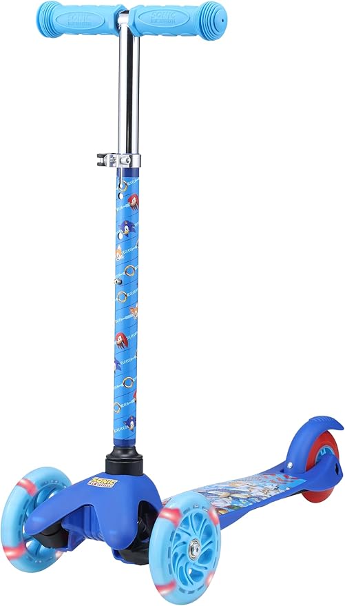 Scooter for Kids Ages 3-5 - Extra Wide Deck & Light Up Wheels, Self Balancing Kids Toys for Boys & Girls, Choose Your Favorite Character