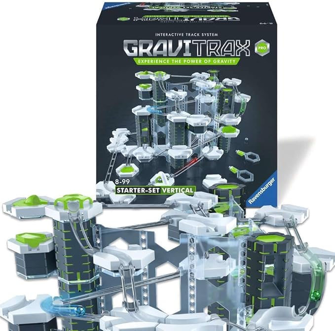 Ravensburger GraviTrax PRO Vertical Starter Set - Innovative Marble Run | STEM Toy | Enhances Creative Thinking | Globally Recognized Brand | Ideal for Boys and Girls Aged 8 and Up