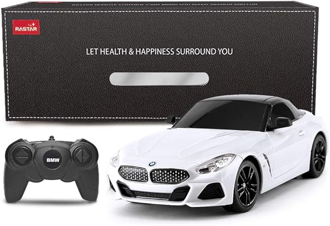 RASTAR BMW Toy Car, 1:24 BMW Z4 Roadster Remote Control R/C Car Model Vehicle for Kids