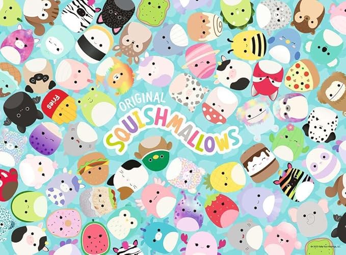 Ravensburger - Puzzle Squishmallows, 200 Pieces XXL, Recommended Age 8+ Years