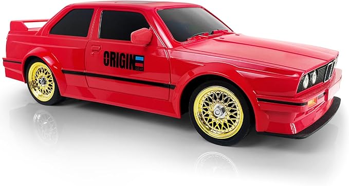 Remote Control Cars 1:16 Scale RC Drift Car 2.4Ghz 30KM/H High Speed 4WD RTR Racing Car with Drift Tires LED Lights 2PCS Rechargeable Batteries RC Sport Cars Toys for Adults Boys Girls Kids Gift