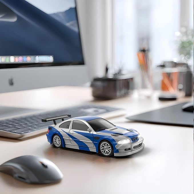 RC Drift Car, 1/43 Mini RC Drift Car with Gyroscope, 2.4GHz Full Proportional Remote Control Cars, 4WD High Speed Racing with Lights, Racing Tires, Model Cars Gift for Adults, Kids, Boys, Girls