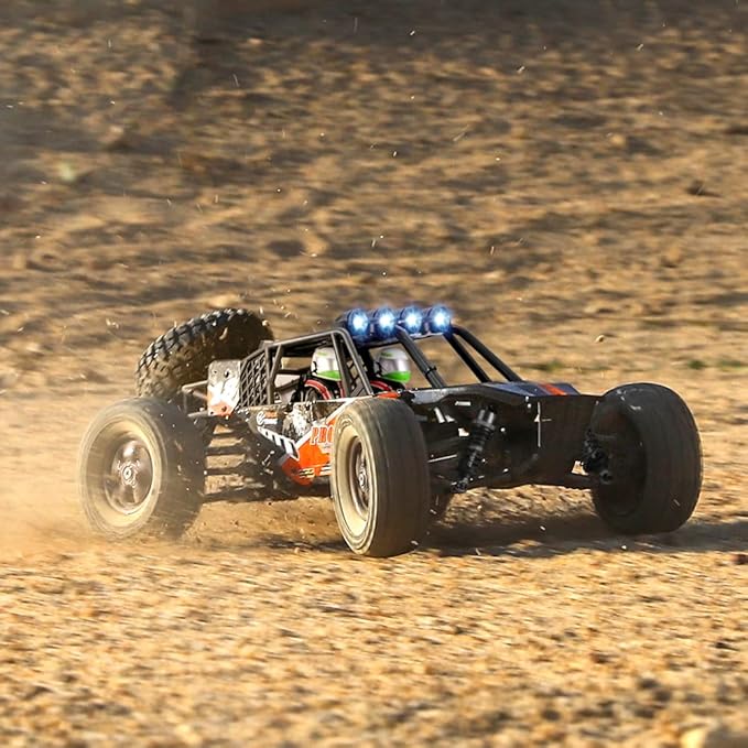 HAIBOXING Remote Control Car,1:12 Scale 4x4 RC Cars Protector 38+ KM/H Speed, 2.4G All-Terrain Off-Road Truck Toy Gifts for Boys and Adults Included Two Rechargeable Batteries Provide 40+ Min Playtime