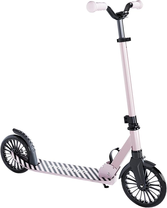 Scooter for Kids 8-12, Kick Scooter for Kids,Teen& Adults, Folding Scooters Holds Up to 220lbs | Adjustable Height | Lightweight |Rear Brake