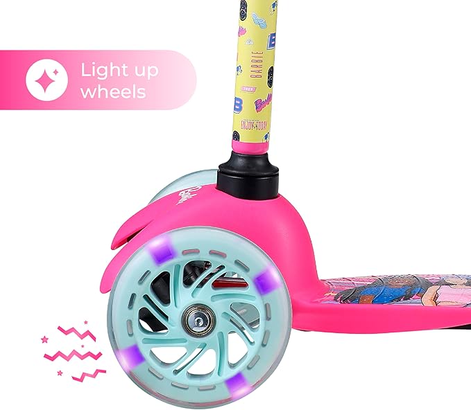 Scooter for Kids Ages 3-5 - Extra Wide Deck & Light Up Wheels, Self Balancing Kids Toys for Boys & Girls, Choose Your Favorite Character