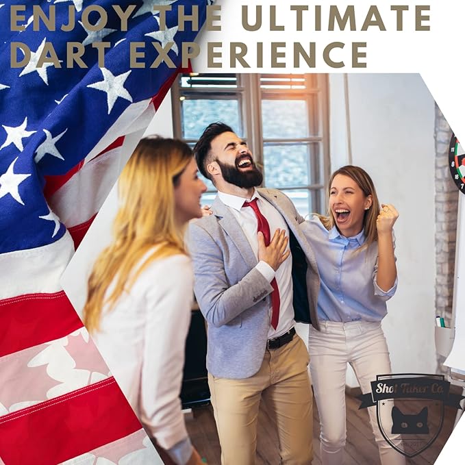 Steel Tip Darts Set - Professional Darts Steel Tip for Dartboard - Includes Brass Barrels + Plastic & Aluminum Shafts + Rubber O'Rings + Flights + Darts Sharpener + Wrench