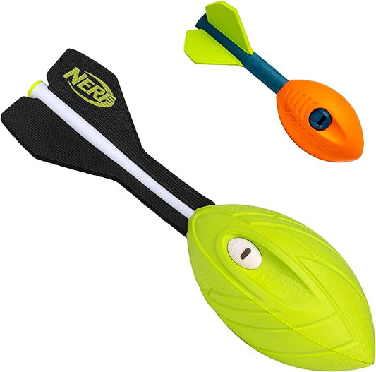 Franklin Sports NERF Vortex Foam Football Dual Power Pack - NERF Ultra Grip + Pocket Vortex Set - Perfect Kids Toy for Pool + Beach Football Fun - Indoor + Outdoor Ball Toy for Kids