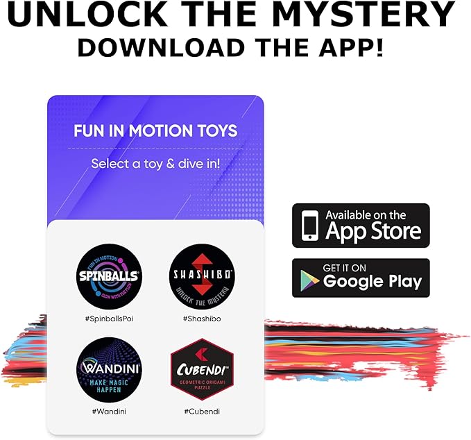 SHASHIBO Gift Box of 4- The Shape Shifting Box (36 Rare Earth Magnets) STEM/STEAM Fidget Geometric 3D Magnetic Transforming Magnetic Box Magic Cube