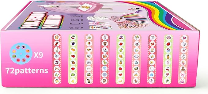 Drawing Projector for Kids, Art and Crafts, Drawing Board with Music, Color Pens, Pencils, Crayons, Scrapbook, Unicorn Sticker Book, Ideal Toy for 3+ Year Old Girls & Boys (Unicorn Kit)