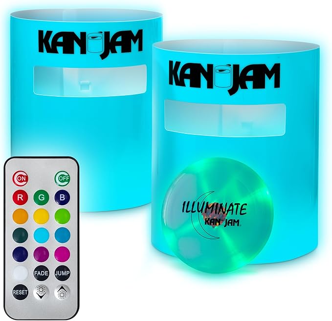 Kan Jam Disc Toss Game - American Made Outdoor Game for The Backyard, Beach, Park, Tailgates - Original, Illuminate, Pro, Travel Edition, and Carry Bag Only