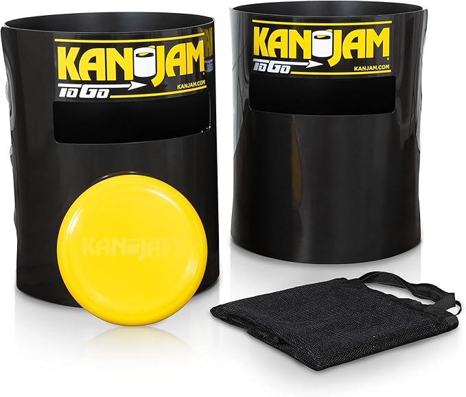 Kan Jam Disc Toss Game - American Made Outdoor Game for The Backyard, Beach, Park, Tailgates - Original, Illuminate, Pro, Travel Edition, and Carry Bag Only