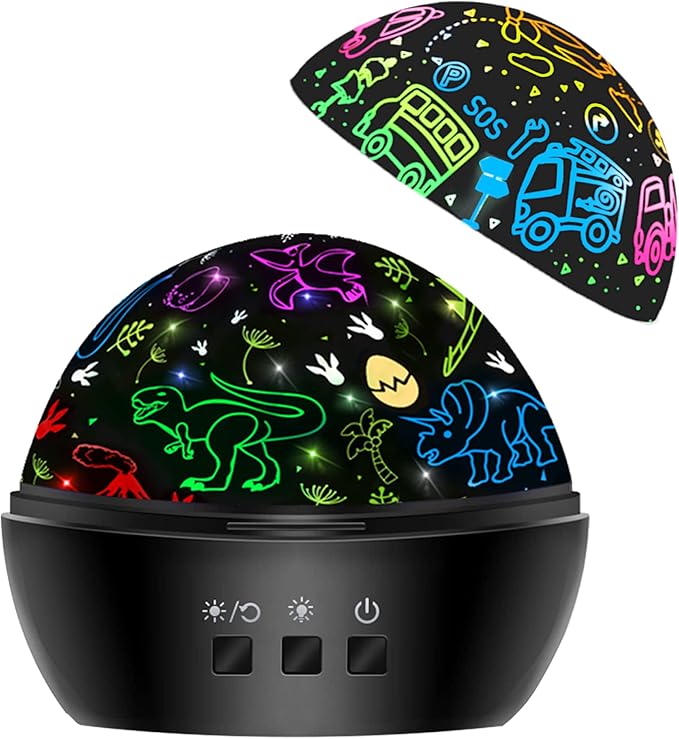 Dinosaur Toys for 3-8 Year Old Boys,Dino Projection Kids Toys for 3-8 Year Olds Boys 2 in 1 Car Toy for 2-10 Year Olds Boys,Toddler Toys,Chirstmas Stocking Stuffers Gifts for 2-10 Year Olds Kids