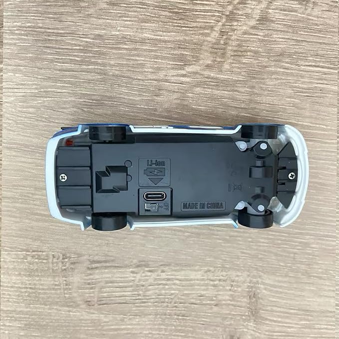 1/43 Mini RC Drift Car with Gyroscope, 2.4GHz Full Proportional High Speed Remote Control Car, RTR 4WD Fast RC Cars with LED Lights Racing Tires, Hobby RC Cars Toy Model Gift for Adults, Kids, Boys