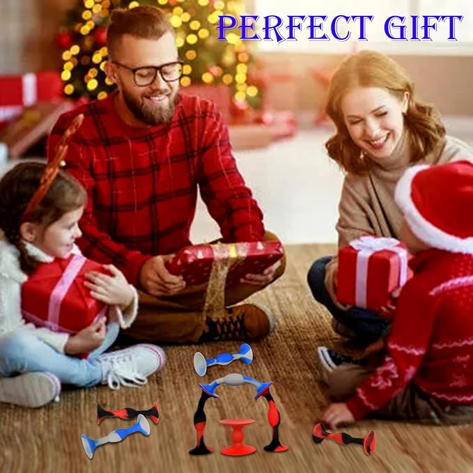 HugOutdoor 10Pcs Colour Suction Cup Darts (4.3 Inch Large Size) Silicone Sucker Soft Dart Kids Sticky Toy Indoor and Outdoor Sports Throwing Games