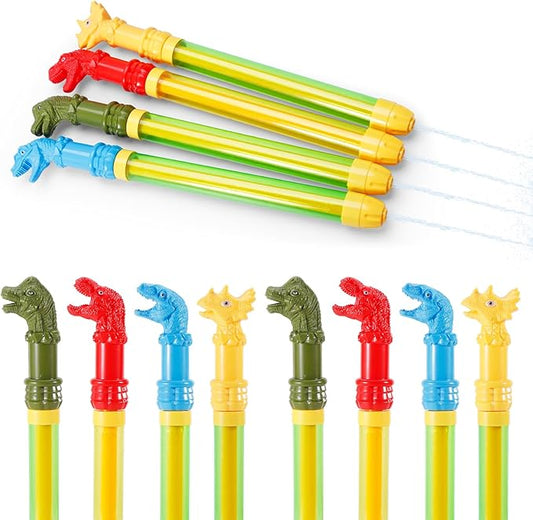 Water Guns for Kids Adults Summer Super Fighting Soaker Blaster Swimming Pool Noodle Beach Sand Outdoor Play Game Squirt Water Toys Party Favors (12 Packs)