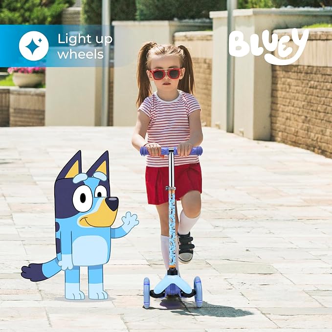 Scooter for Kids Ages 3-5 - Extra Wide Deck & Light Up Wheels, Self Balancing Kids Toys for Boys & Girls, Choose Your Favorite Character